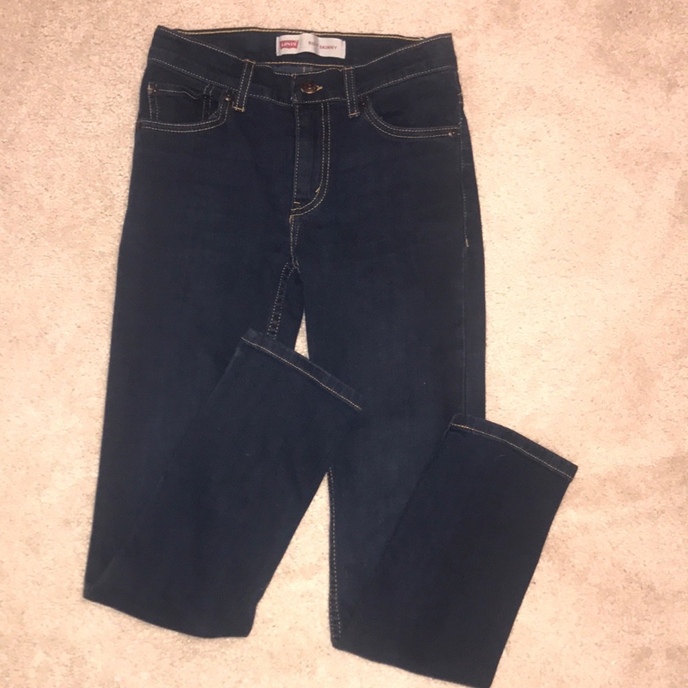 Levi’s 510 dark blue skinny jeans brand new